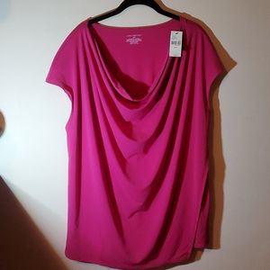 New with tags lane Bryant size 22/24 pink top